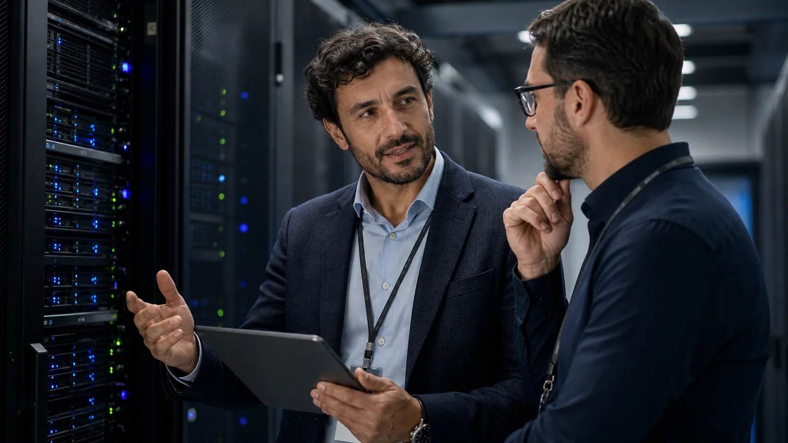 Consulente informatico in sala server