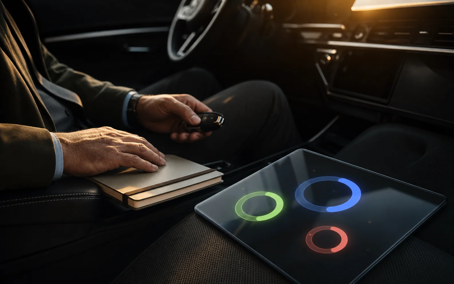 Dashboard percentuali uso auto